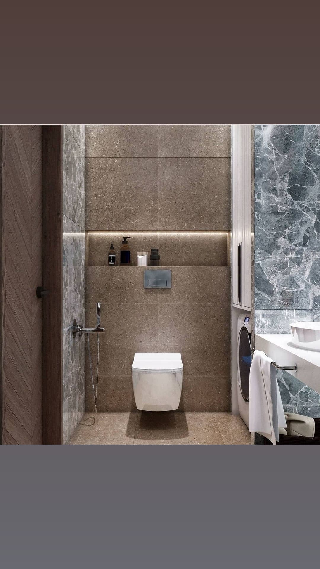 Мраморная плитка в интерьере ванной